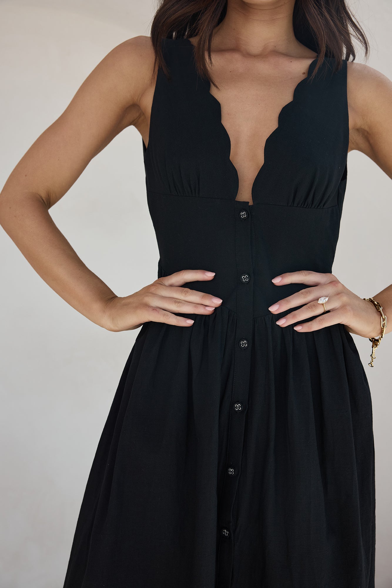 Chasing Daylight Maxi Dress Black