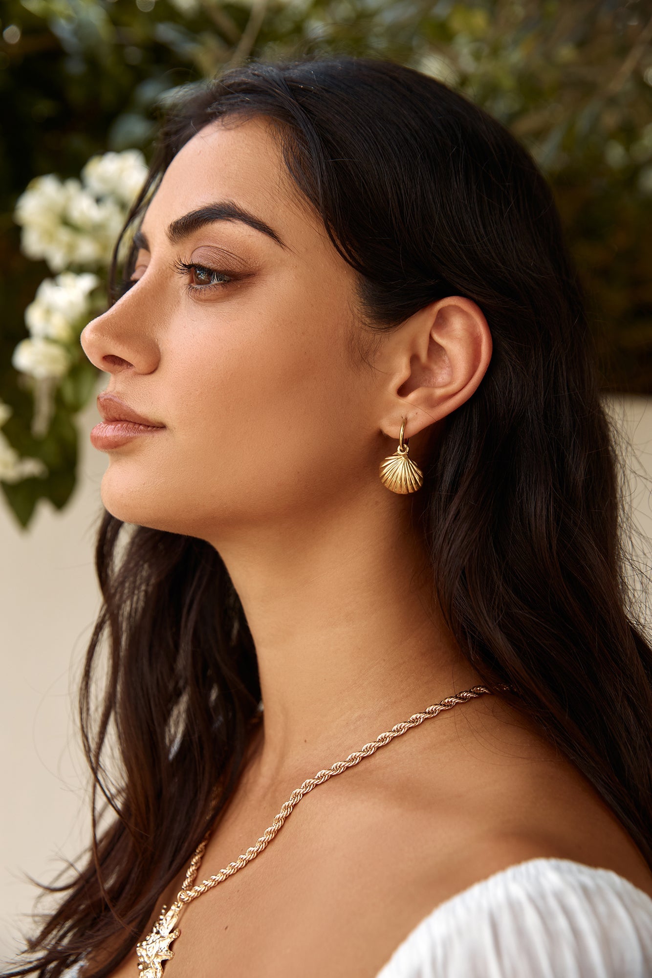 18k Gold Plated Shore Discovery Earrings Gold
