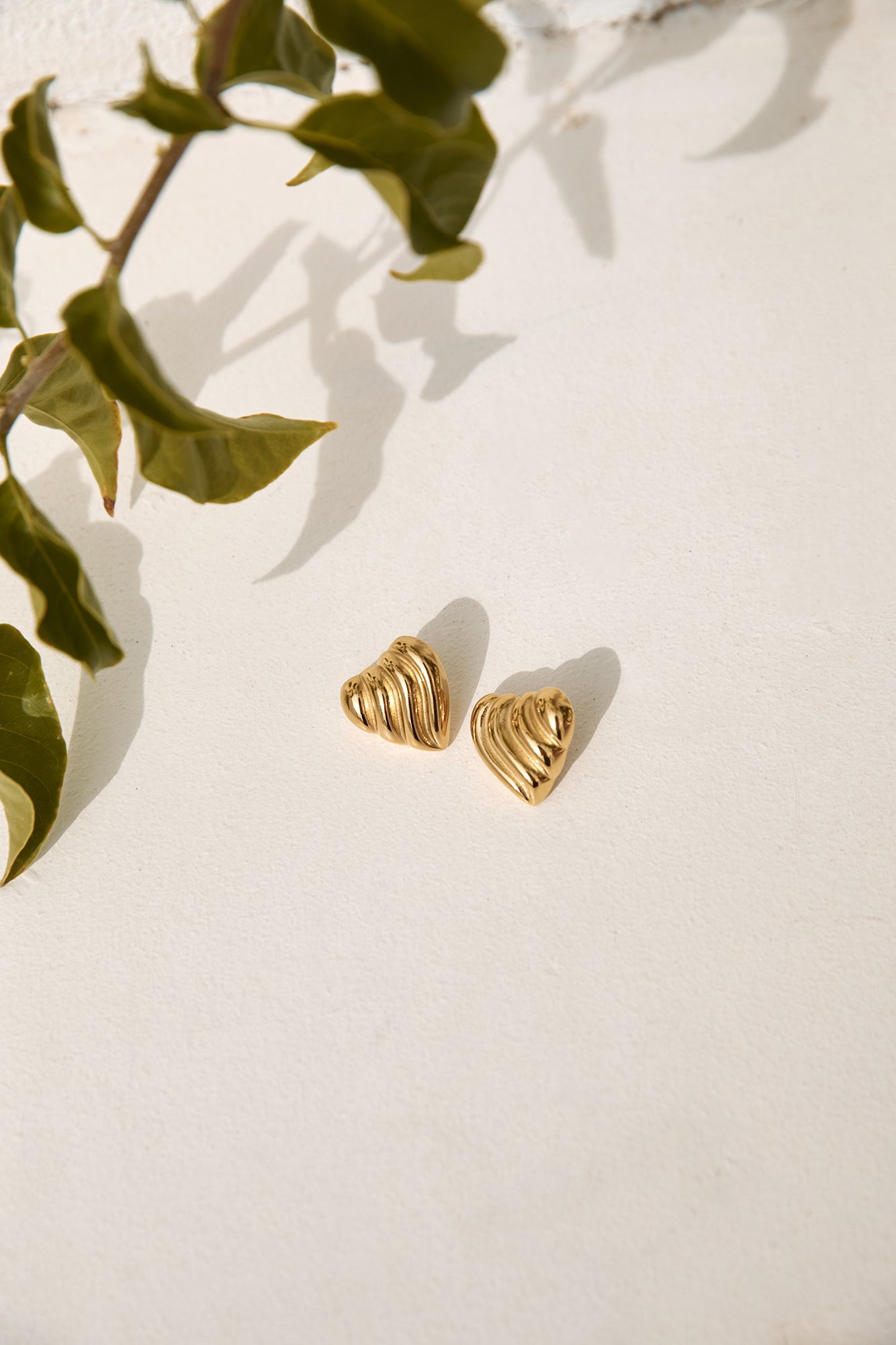 18k Gold Plated Fave Places Earrings Gold