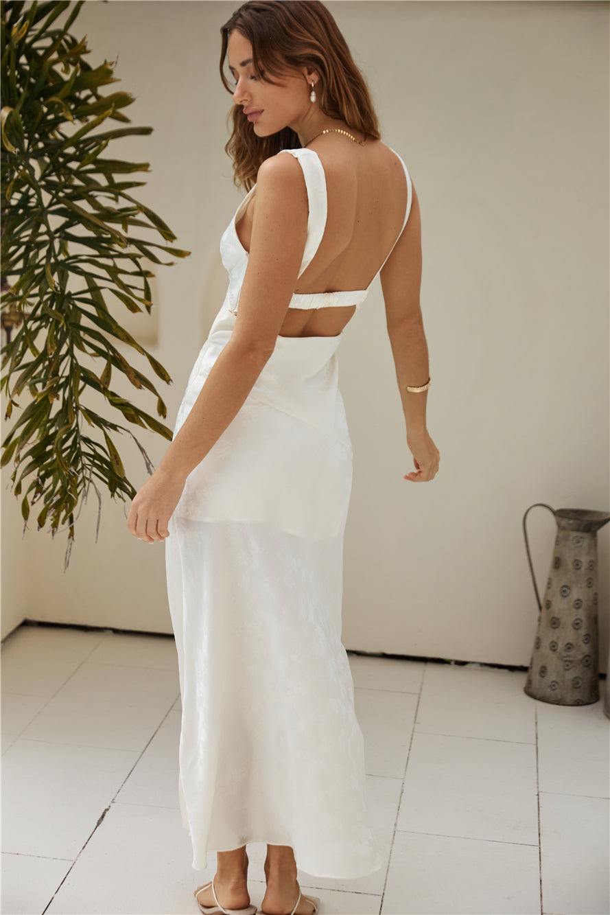 Alba Maxi Dress Cream