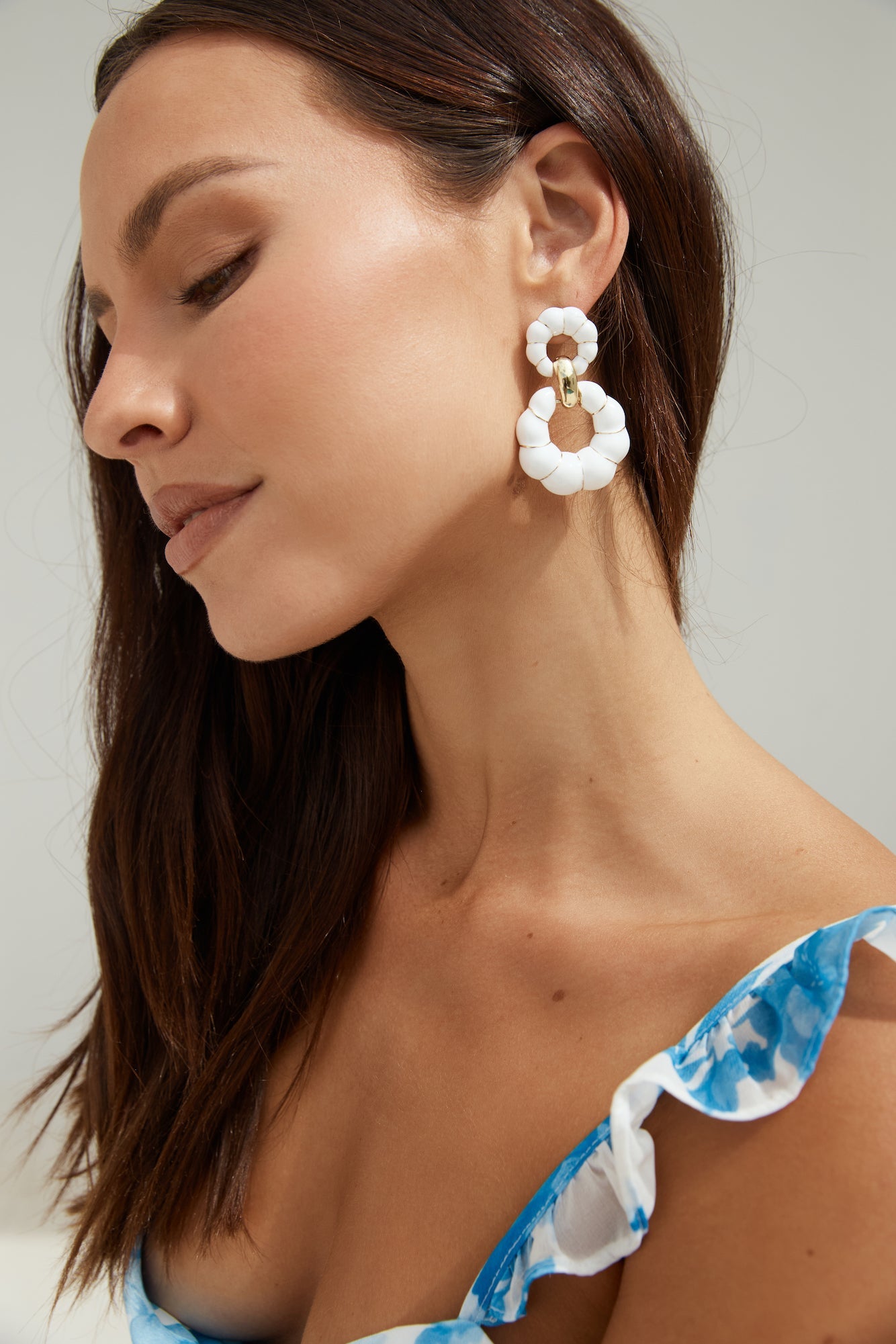 18k Gold Plated Sandy Shores Earrings Gold