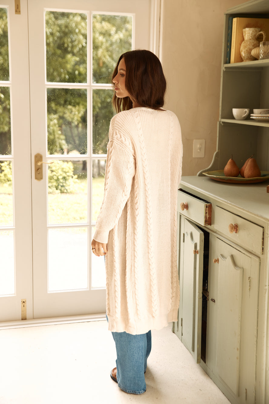 All I Needed Cardigan Cream
