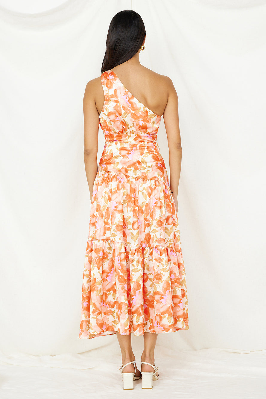 Dream Girl Maxi Dress Orange