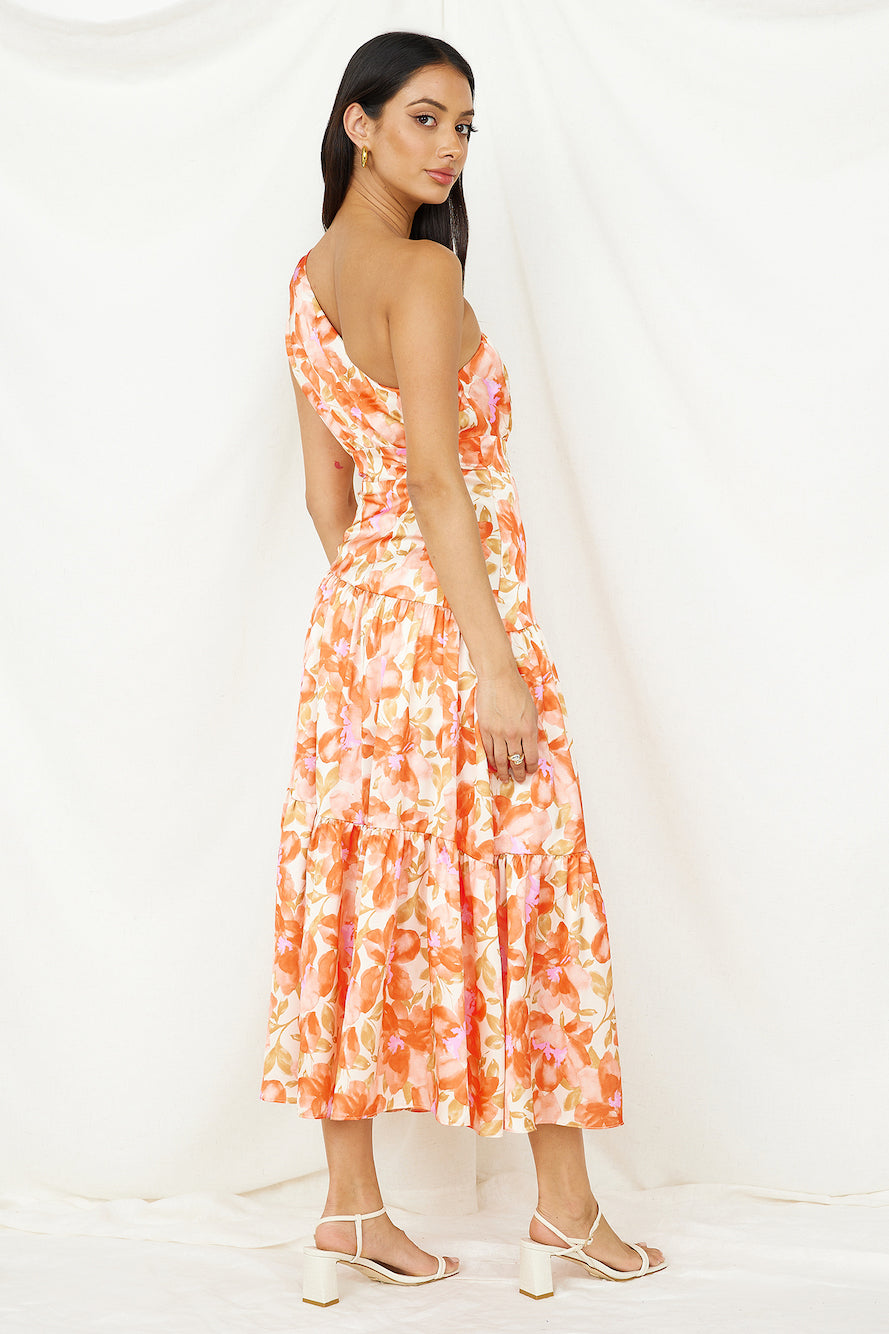 Dream Girl Maxi Dress Orange