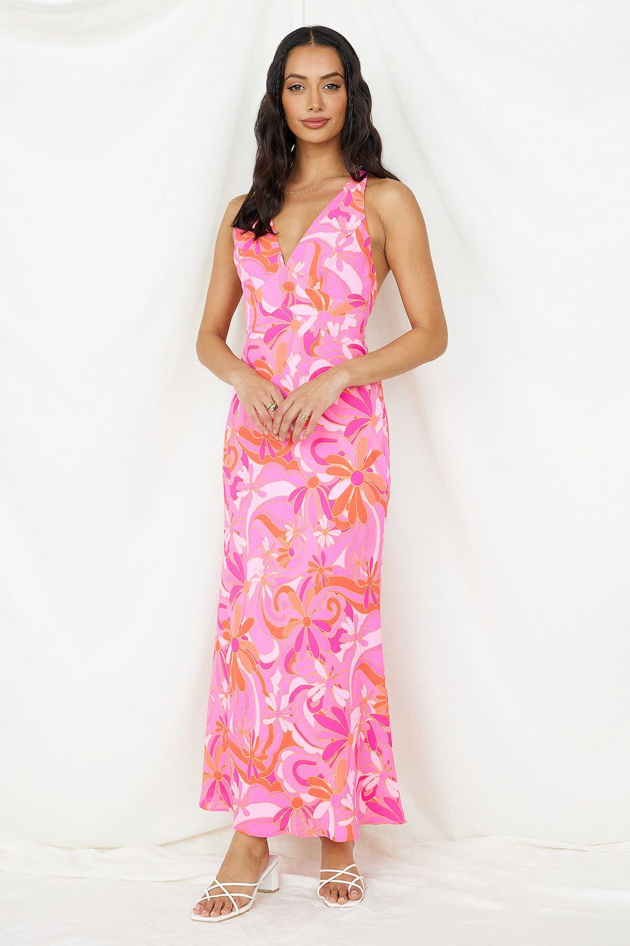 Pinky Promise Maxi Dress Pink