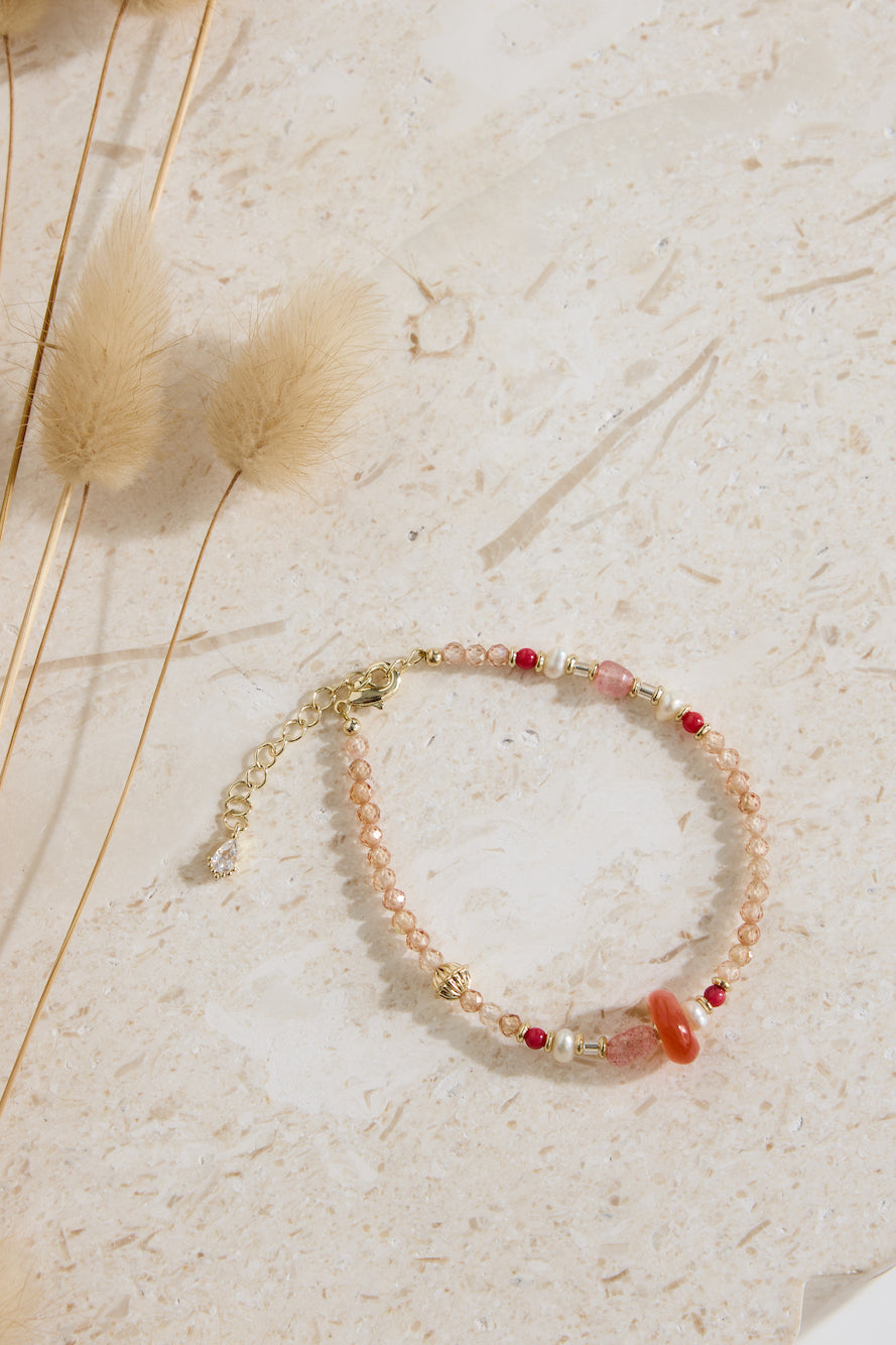 18k Gold Plated For The Ride Bracelet Gold
