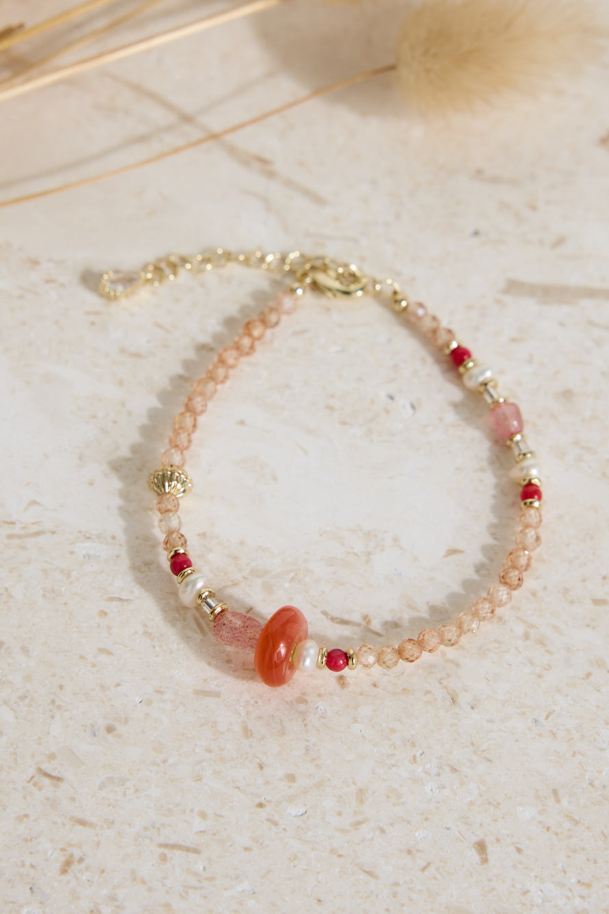 18k Gold Plated For The Ride Bracelet Gold