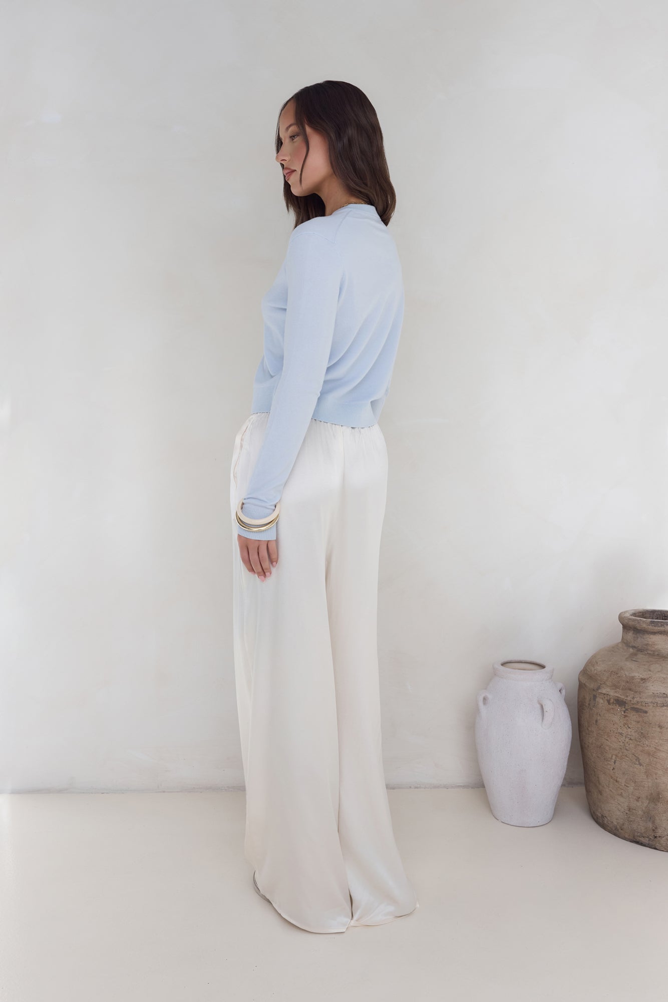 Cardi Season Long Sleeve Cardigan Blue