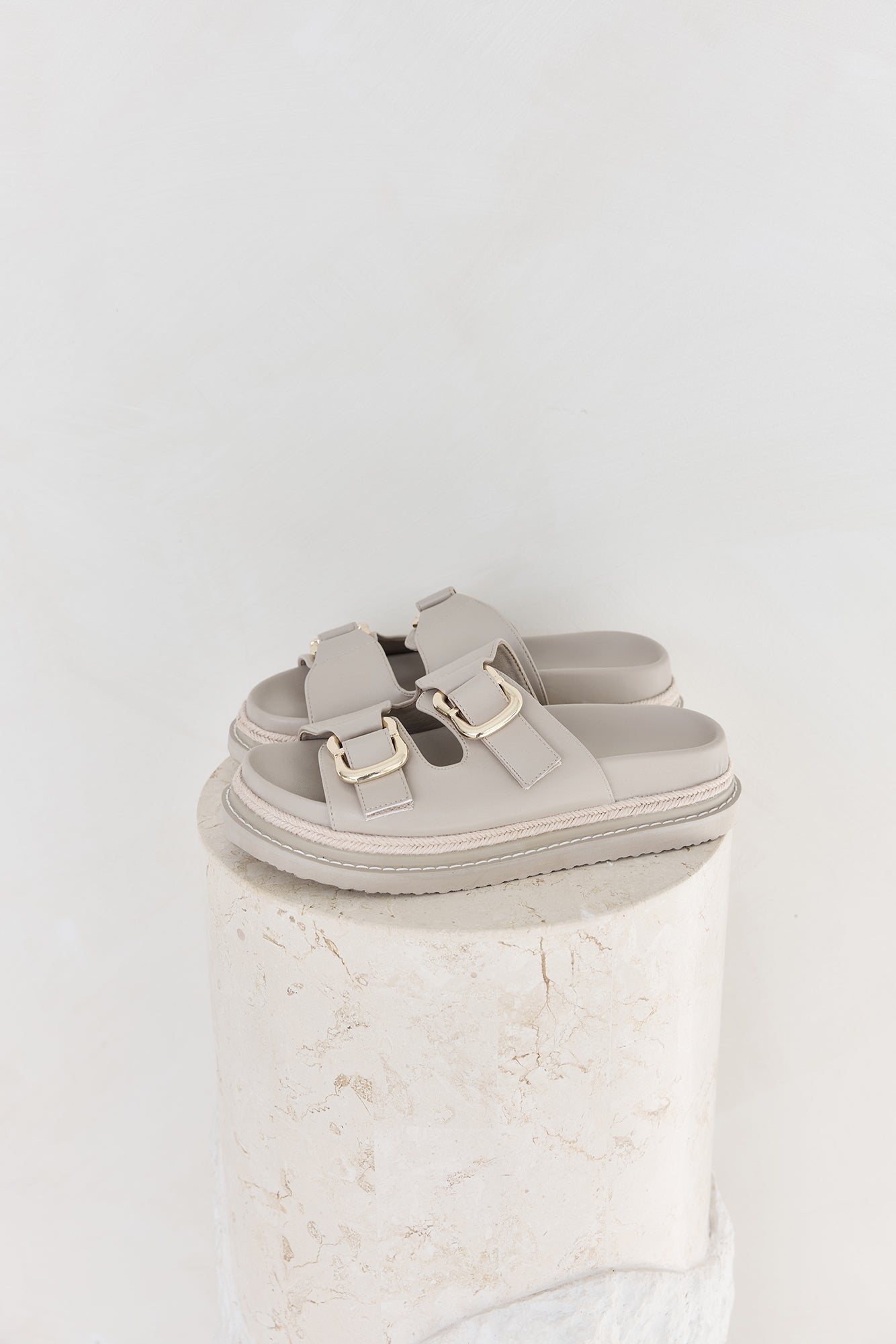 Alessia Sandals Stone