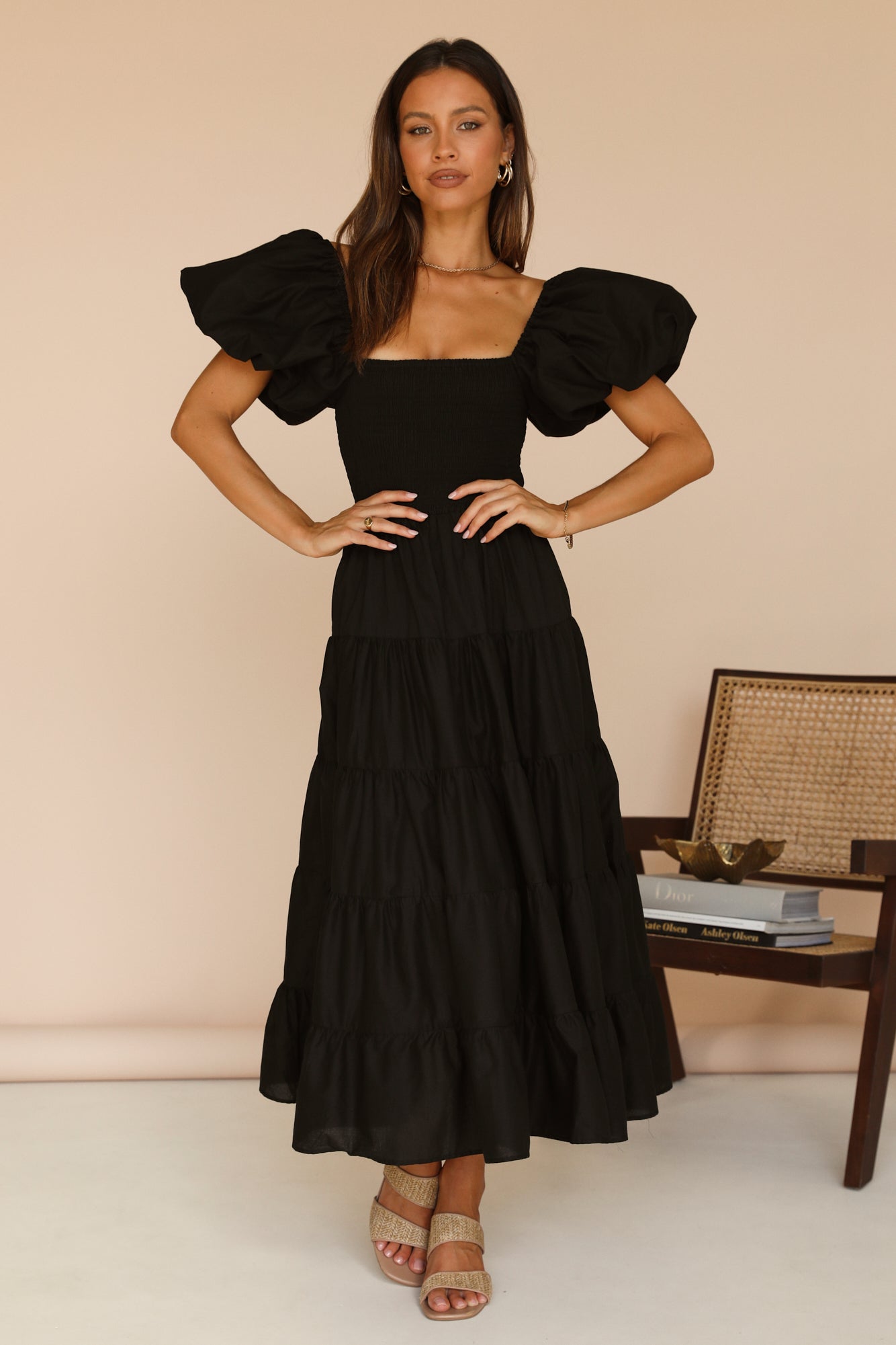 Adela Maxi Dress Black
