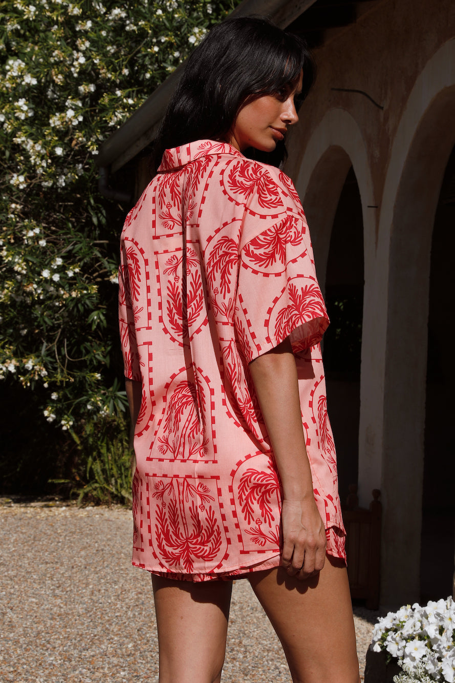 Drifting Away Shirt Red