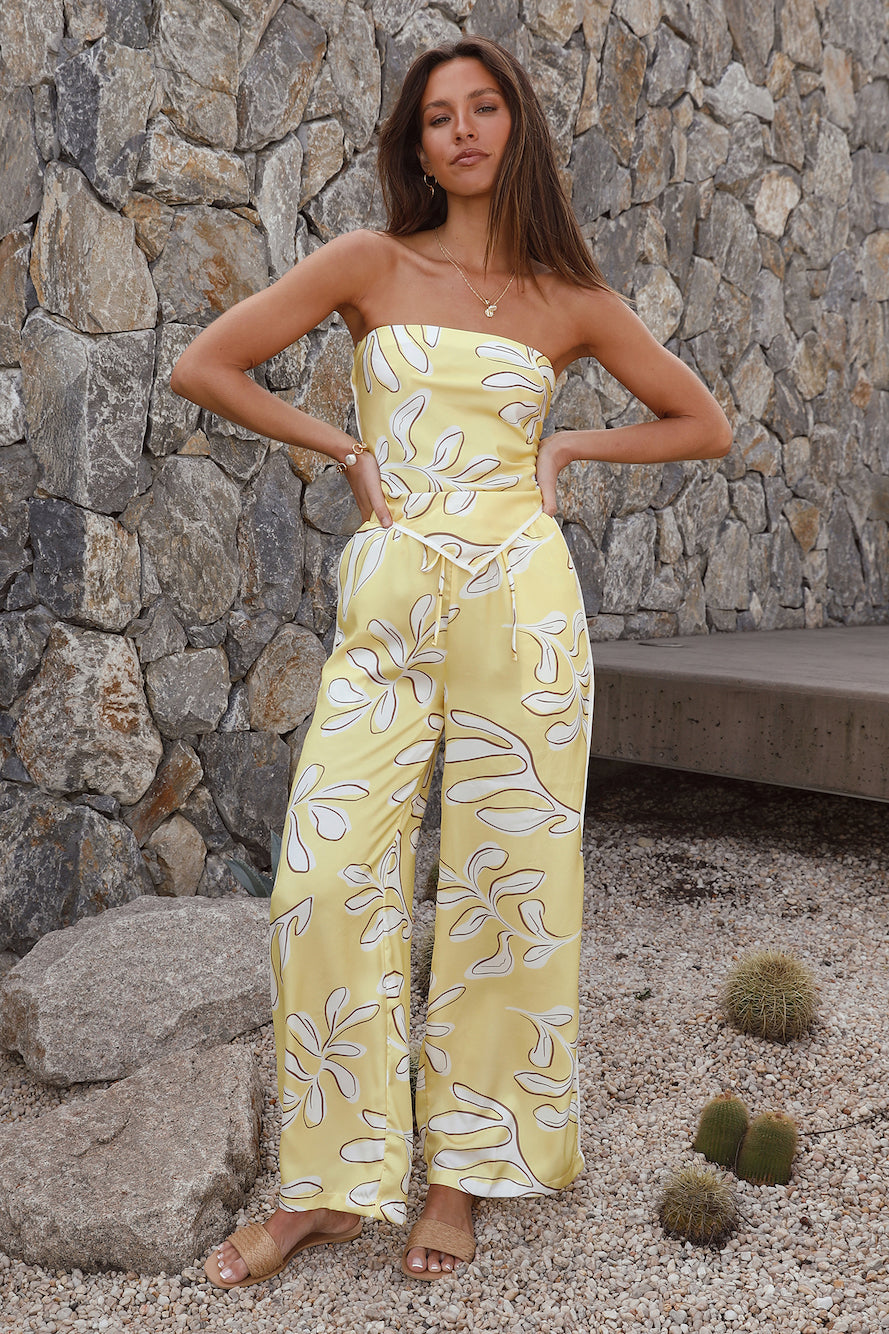 Bellisimo Pants Yellow