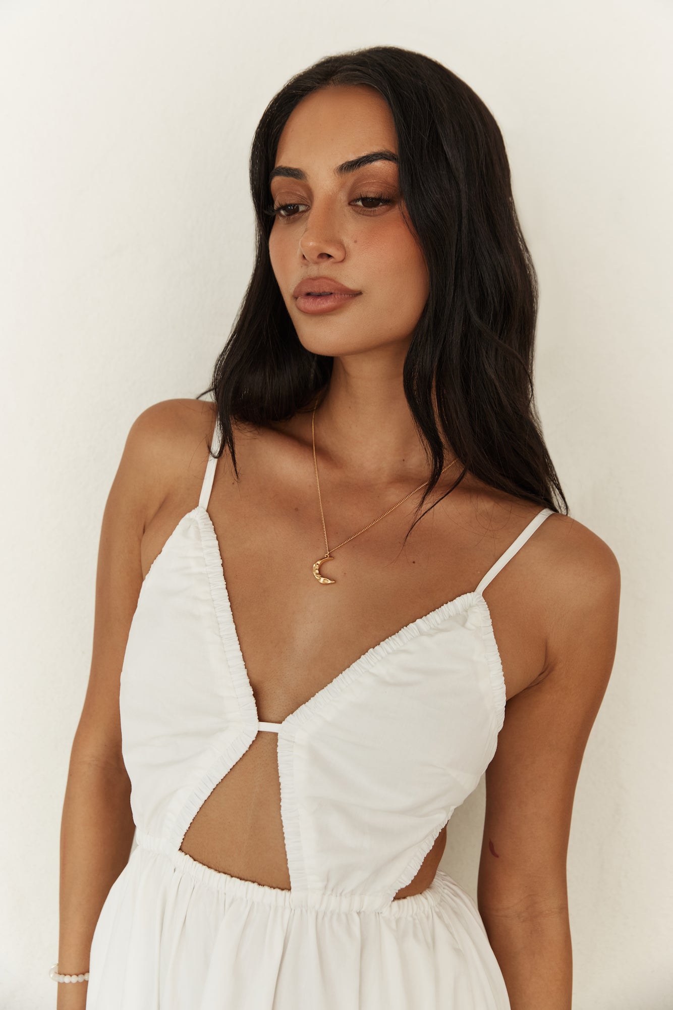 18K Gold Plated La Luna Necklace Gold